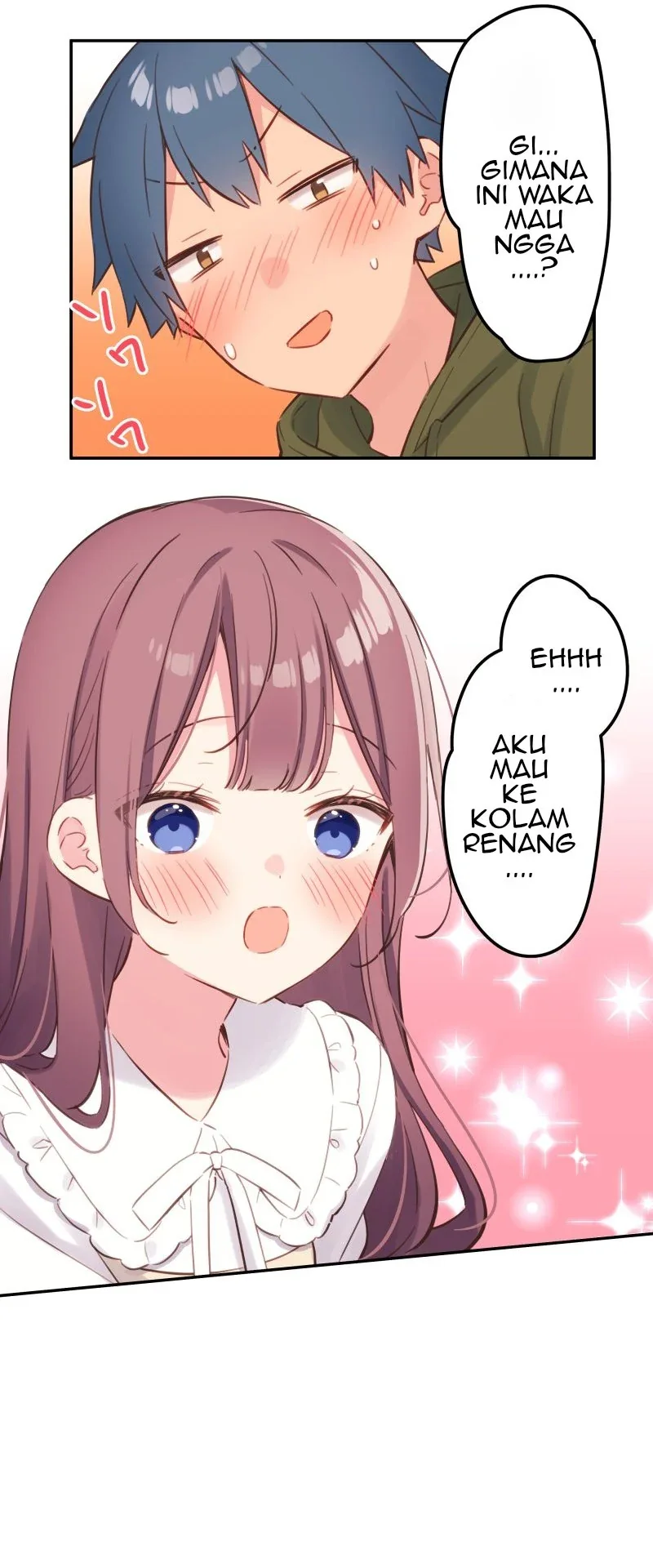 Halaman 8 — Waka-chan Is Flirty Again Chapter 156