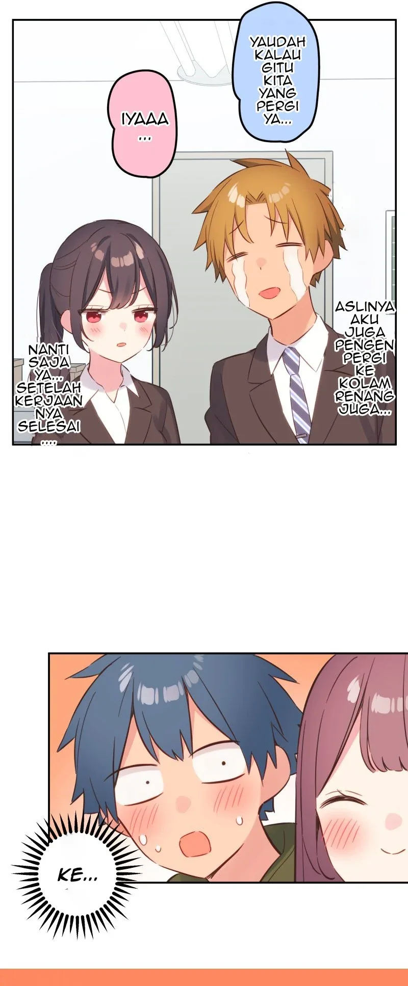 Halaman 9 — Waka-chan Is Flirty Again Chapter 156