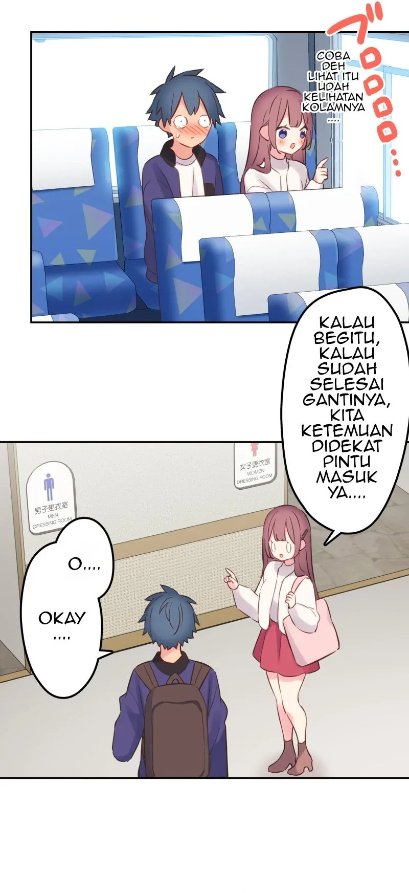 Halaman 11 — Waka-chan Is Flirty Again Chapter 156