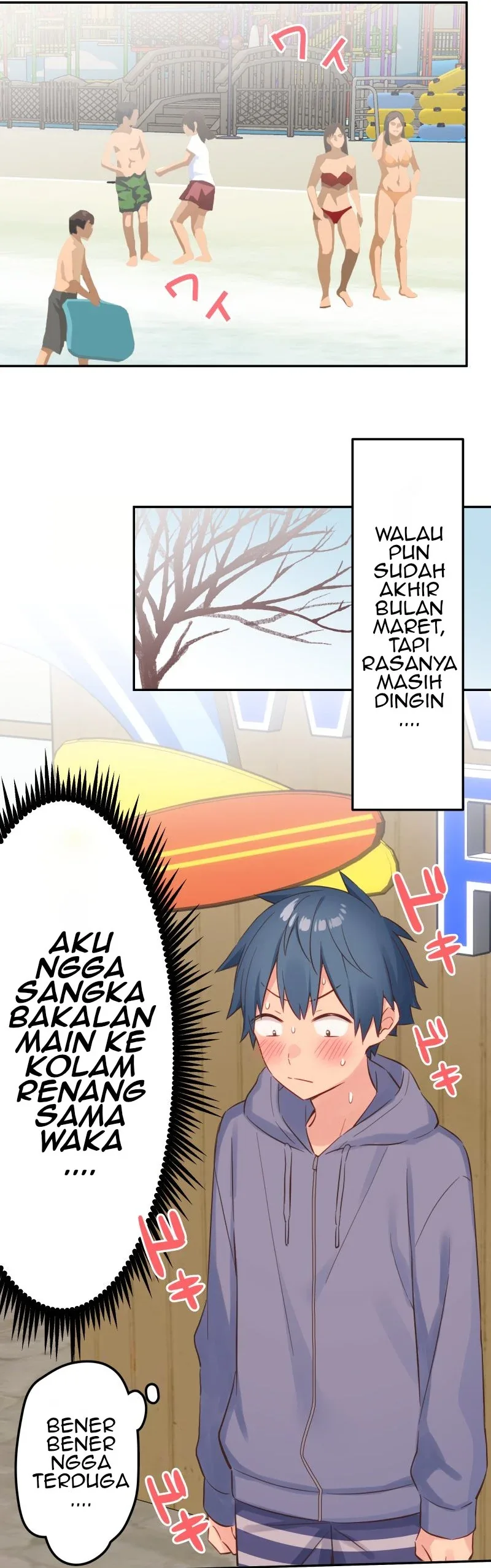 Halaman 12 — Waka-chan Is Flirty Again Chapter 156