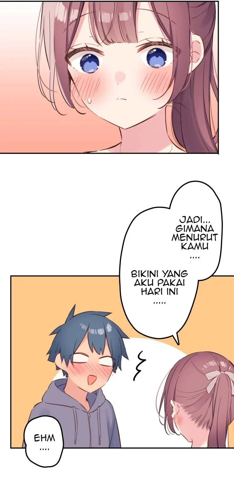 Halaman 21 — Waka-chan Is Flirty Again Chapter 156