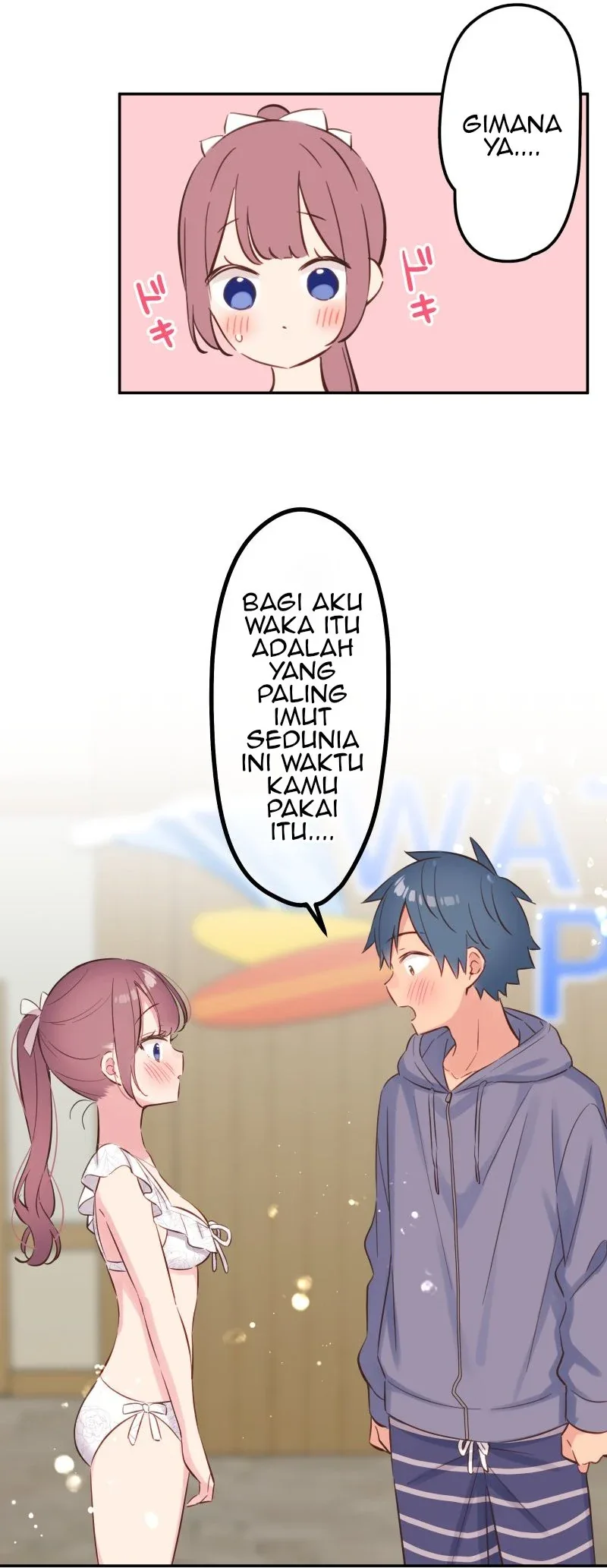 Halaman 22 — Waka-chan Is Flirty Again Chapter 156