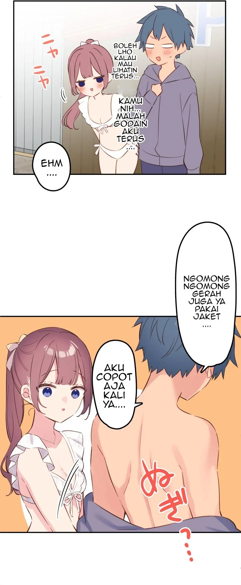 Halaman 25 — Waka-chan Is Flirty Again Chapter 156