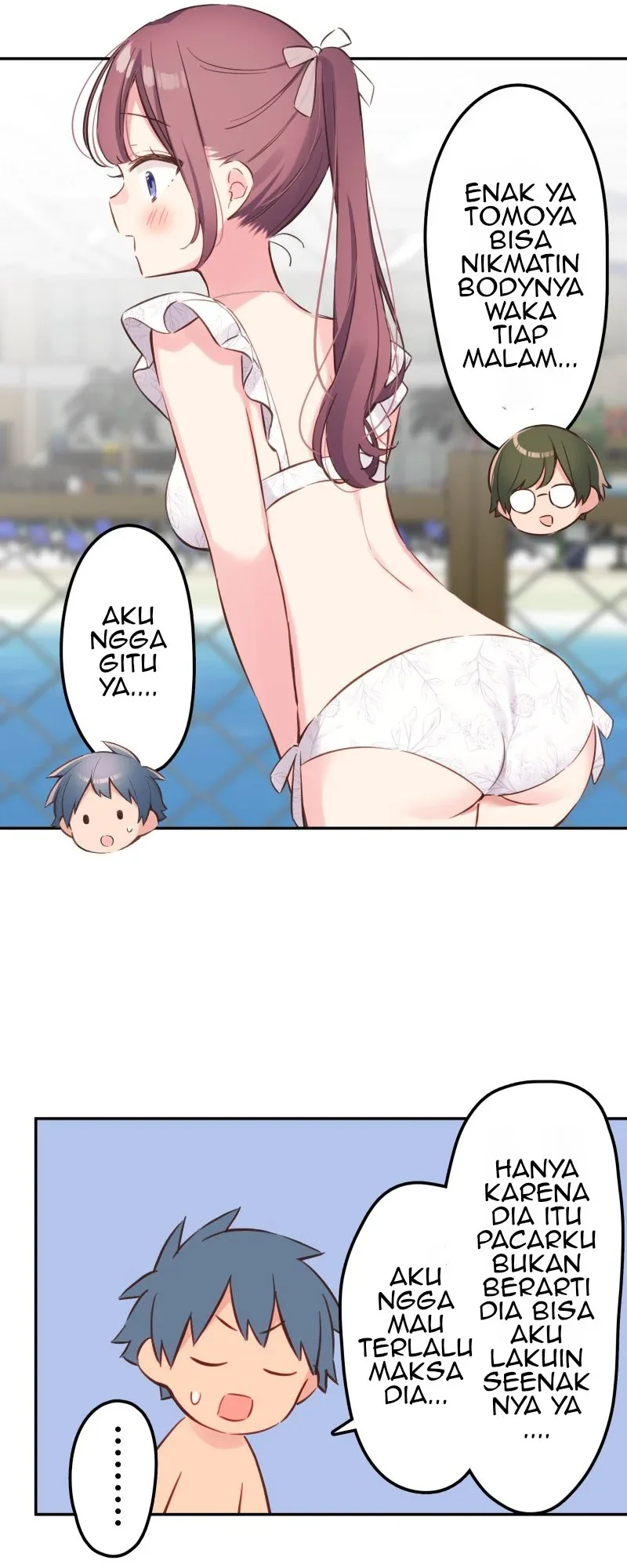 Halaman 30 — Waka-chan Is Flirty Again Chapter 156