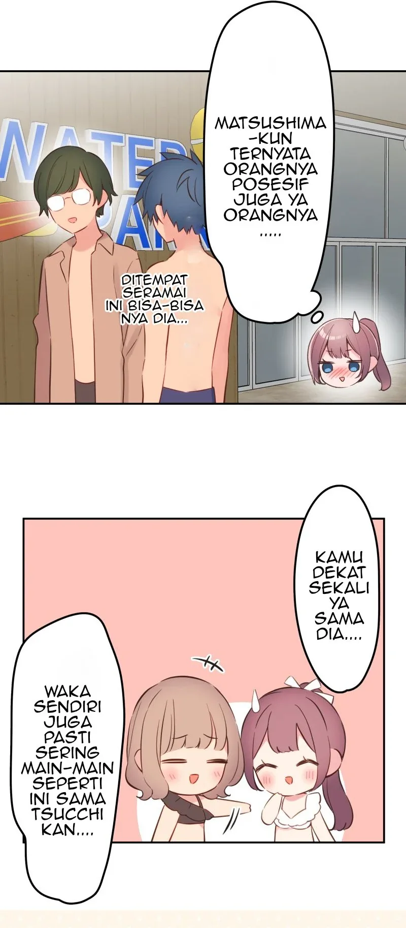 Halaman 34 — Waka-chan Is Flirty Again Chapter 156