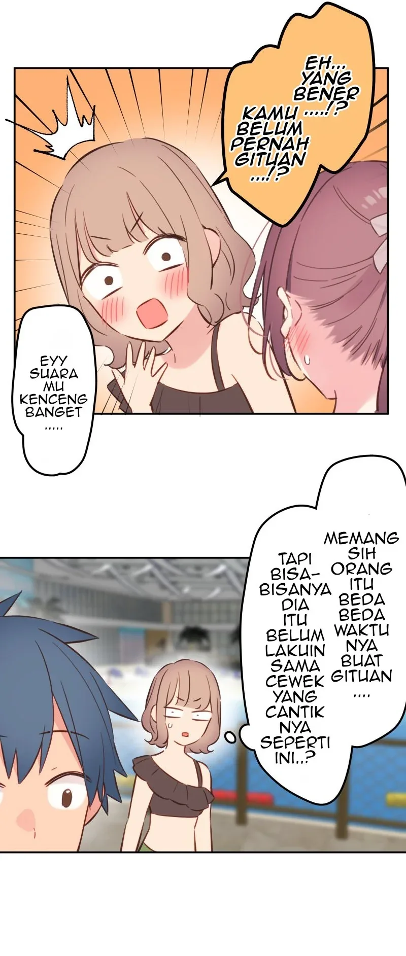 Halaman 36 — Waka-chan Is Flirty Again Chapter 156