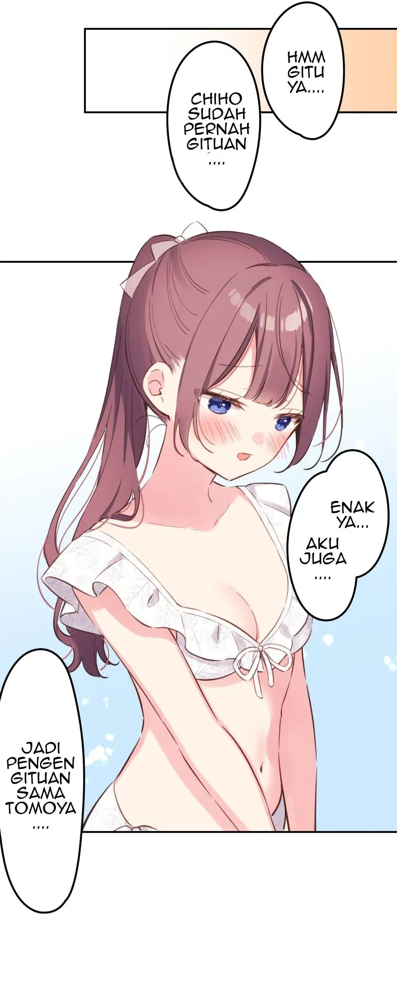 Halaman 37 — Waka-chan Is Flirty Again Chapter 156