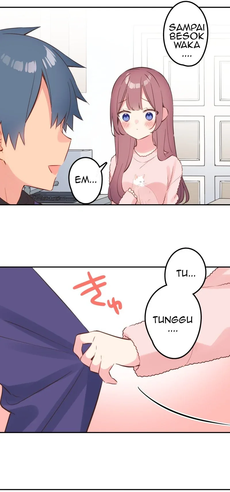 Halaman 39 — Waka-chan Is Flirty Again Chapter 156