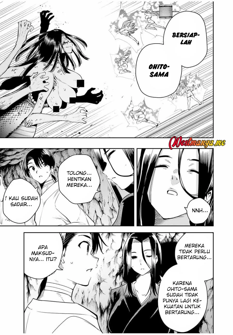 Halaman 9 — Sakigake no Hanamiko Chapter 55