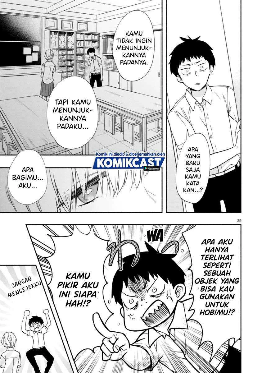 Halaman 28 — Miseru, Mitsumeru, Futari dake Chapter 3