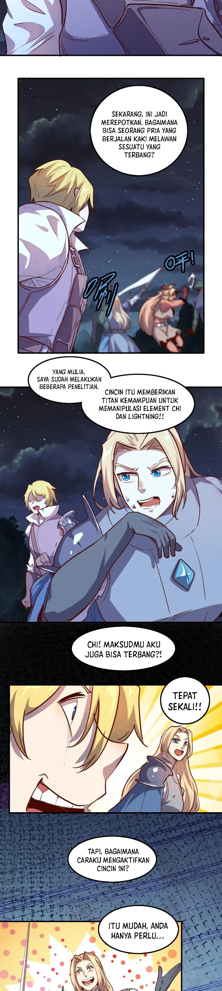 Halaman 14 — Record of The Mightiest Lord Chapter 61