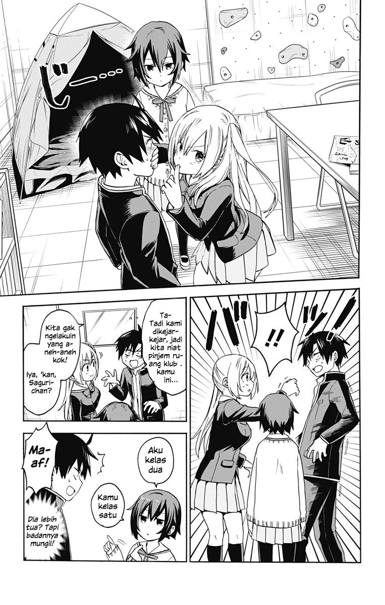 Halaman 13 — Saguri-chan Tankentai Chapter 3