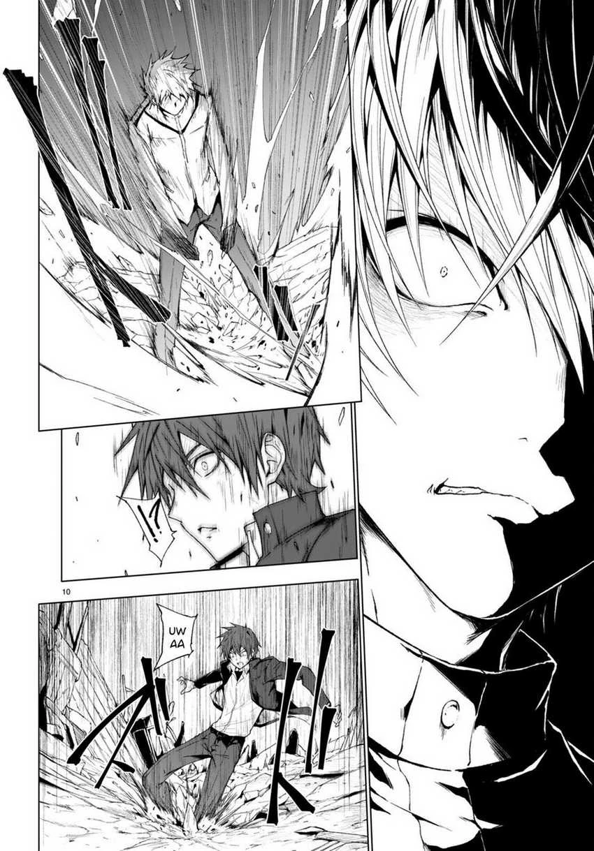 Halaman 10 — Maou Gakuen no Hangyakusha: Jinrui Hatsu no Maou Kouhou, Kenzoku Shoujo to Ouza wo Mezashite Nariagaru Chapter 22