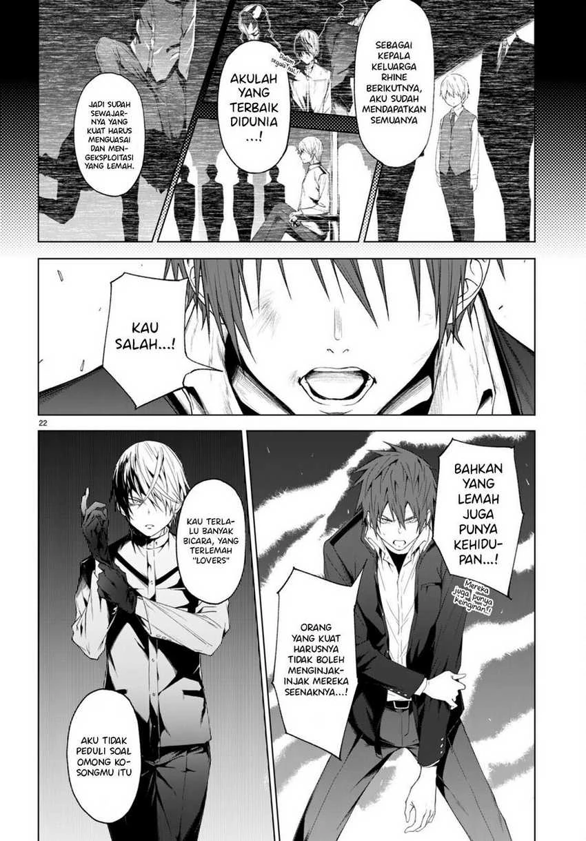 Halaman 22 — Maou Gakuen no Hangyakusha: Jinrui Hatsu no Maou Kouhou, Kenzoku Shoujo to Ouza wo Mezashite Nariagaru Chapter 22
