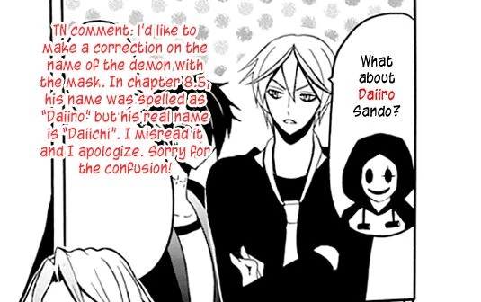 Halaman 20 — Ore ga Akuma de, Aitsu ga Yome de. Chapter 13