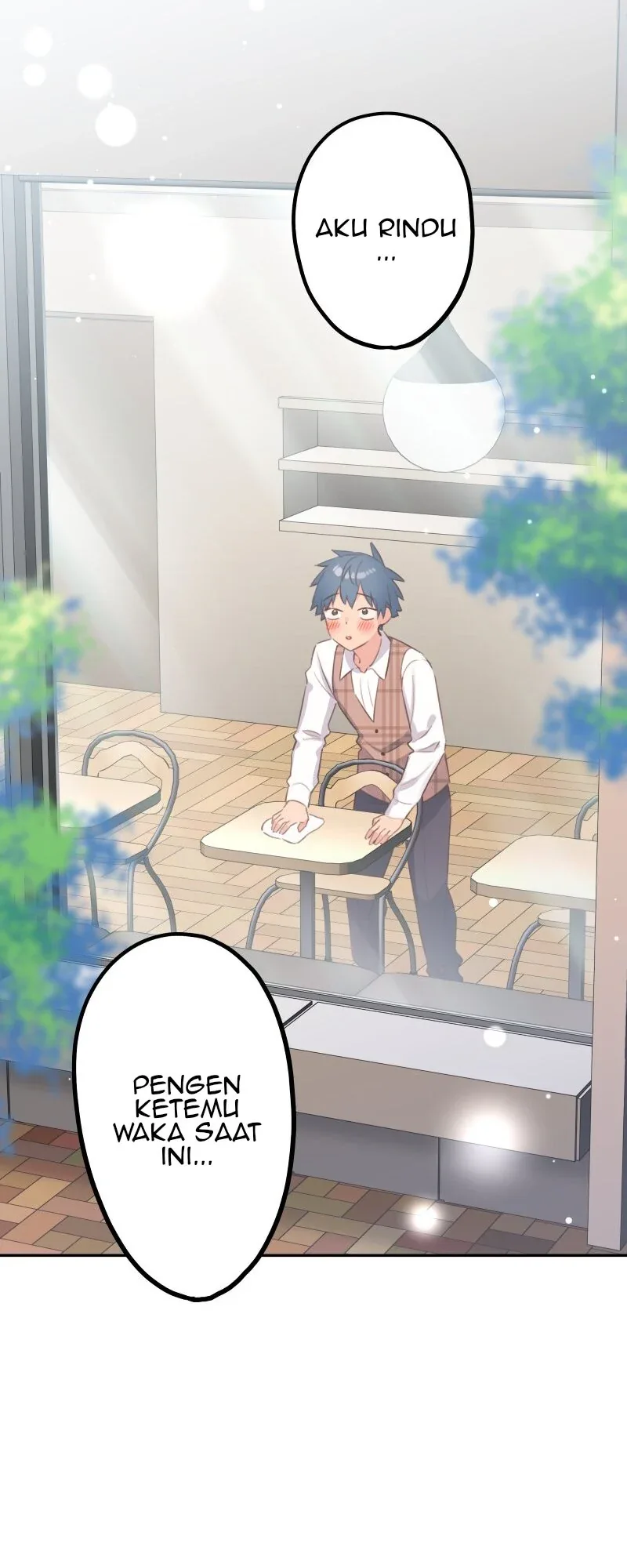 Halaman 12 — Waka-chan Is Flirty Again Chapter 194