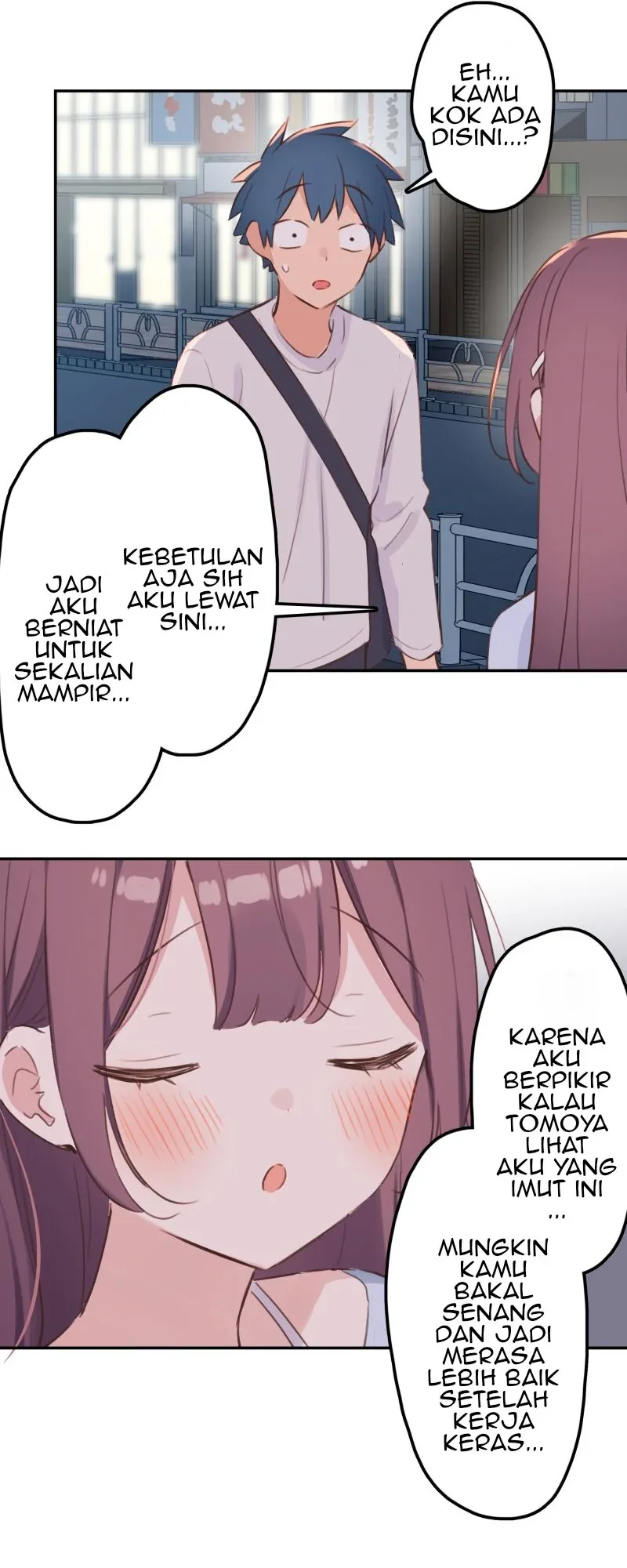 Halaman 36 — Waka-chan Is Flirty Again Chapter 194
