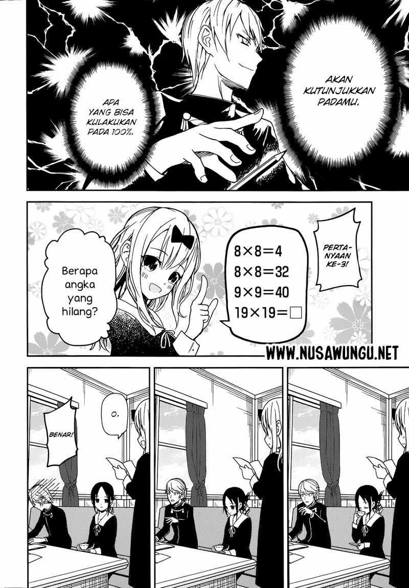 Halaman 8 — Kaguya-sama wa Kokurasetai: Tensai-tachi no Renai Zunousen Chapter 4