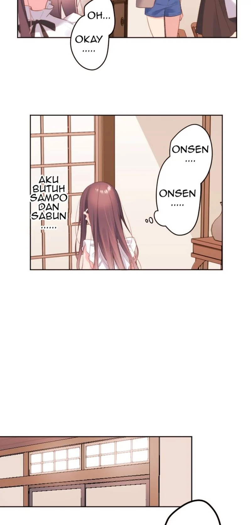 Halaman 4 — Waka-chan Is Flirty Again Chapter 49
