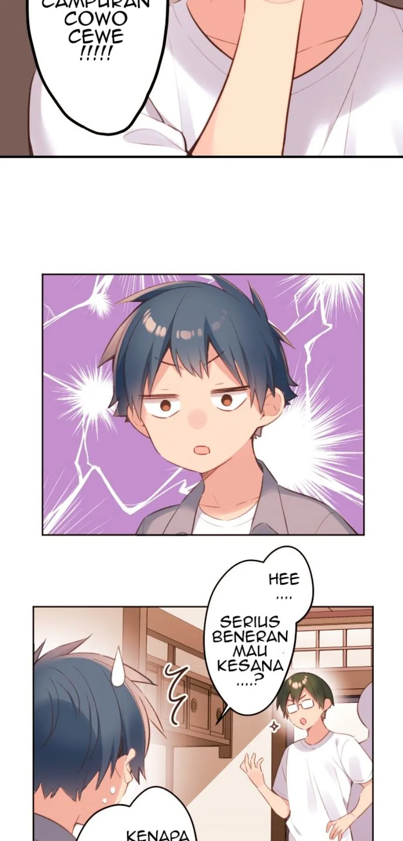 Halaman 7 — Waka-chan Is Flirty Again Chapter 49