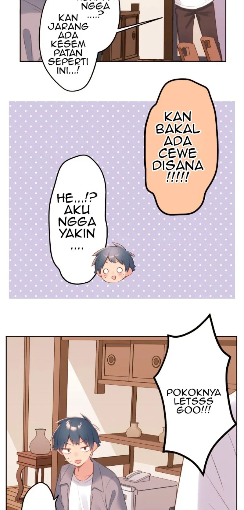 Halaman 8 — Waka-chan Is Flirty Again Chapter 49