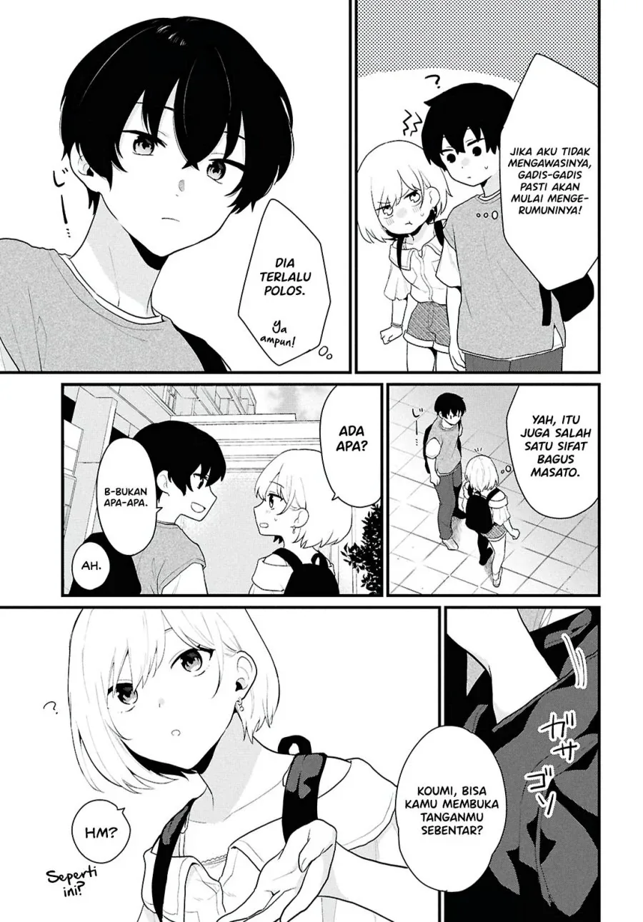 Halaman 40 — Danjo Hi 1:5 no Sekai demo Futsuu ni Ikirareru to Omotta? Gekiomo Kanjou na Kanojo-tachi ga Mujikaku Danshi ni Hanrou saretara Chapter 1