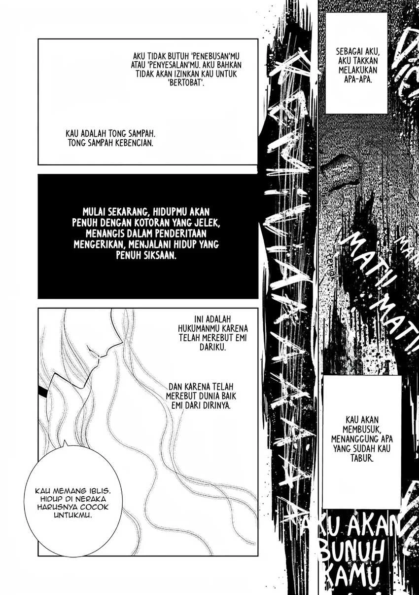 Halaman 18 — Akuyaku Reijou no Naka no Hito: Danzai sareta Tenseisha no Tame Usotsuki Heroine ni Fukushuu Itashimasu Chapter 27