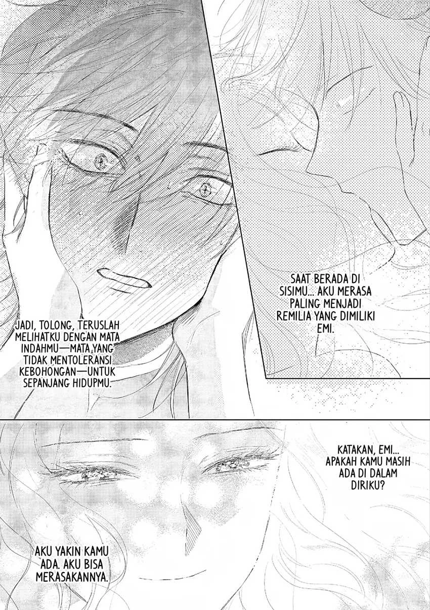 Halaman 35 — Akuyaku Reijou no Naka no Hito: Danzai sareta Tenseisha no Tame Usotsuki Heroine ni Fukushuu Itashimasu Chapter 27