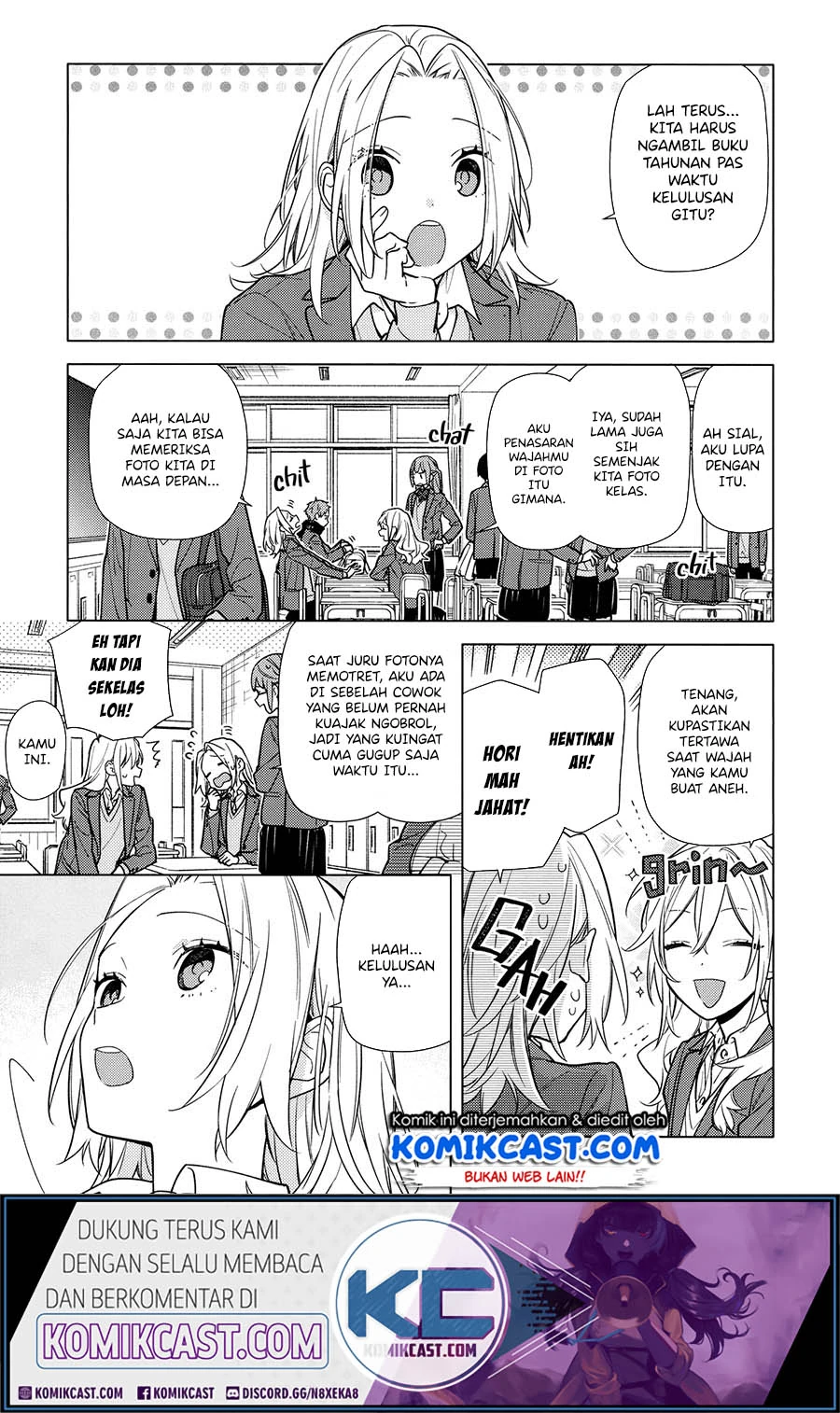 Halaman 8 — Horimiya Chapter 121