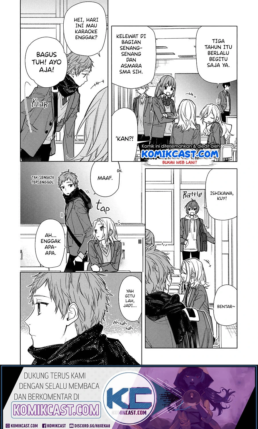 Halaman 9 — Horimiya Chapter 121
