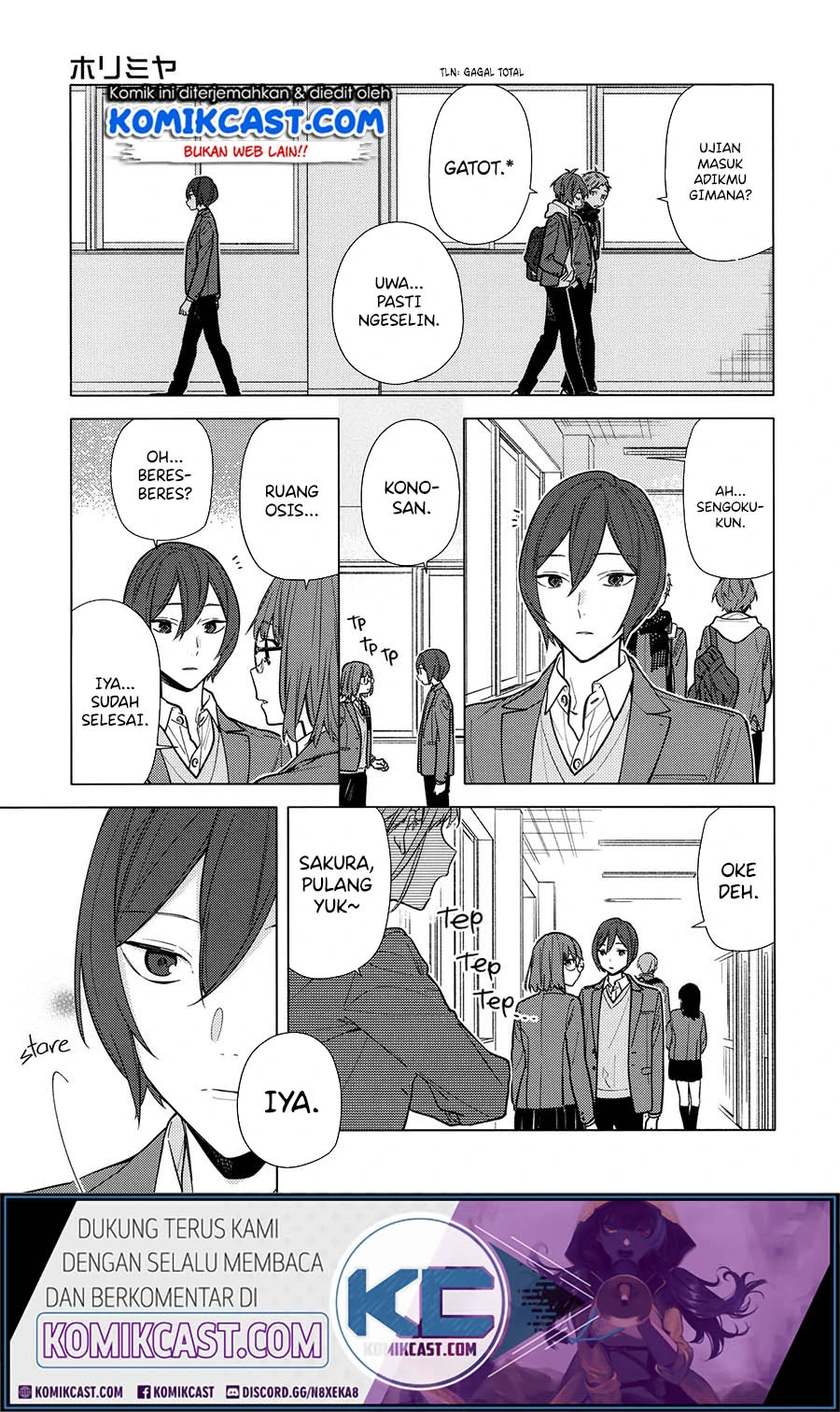 Halaman 10 — Horimiya Chapter 121