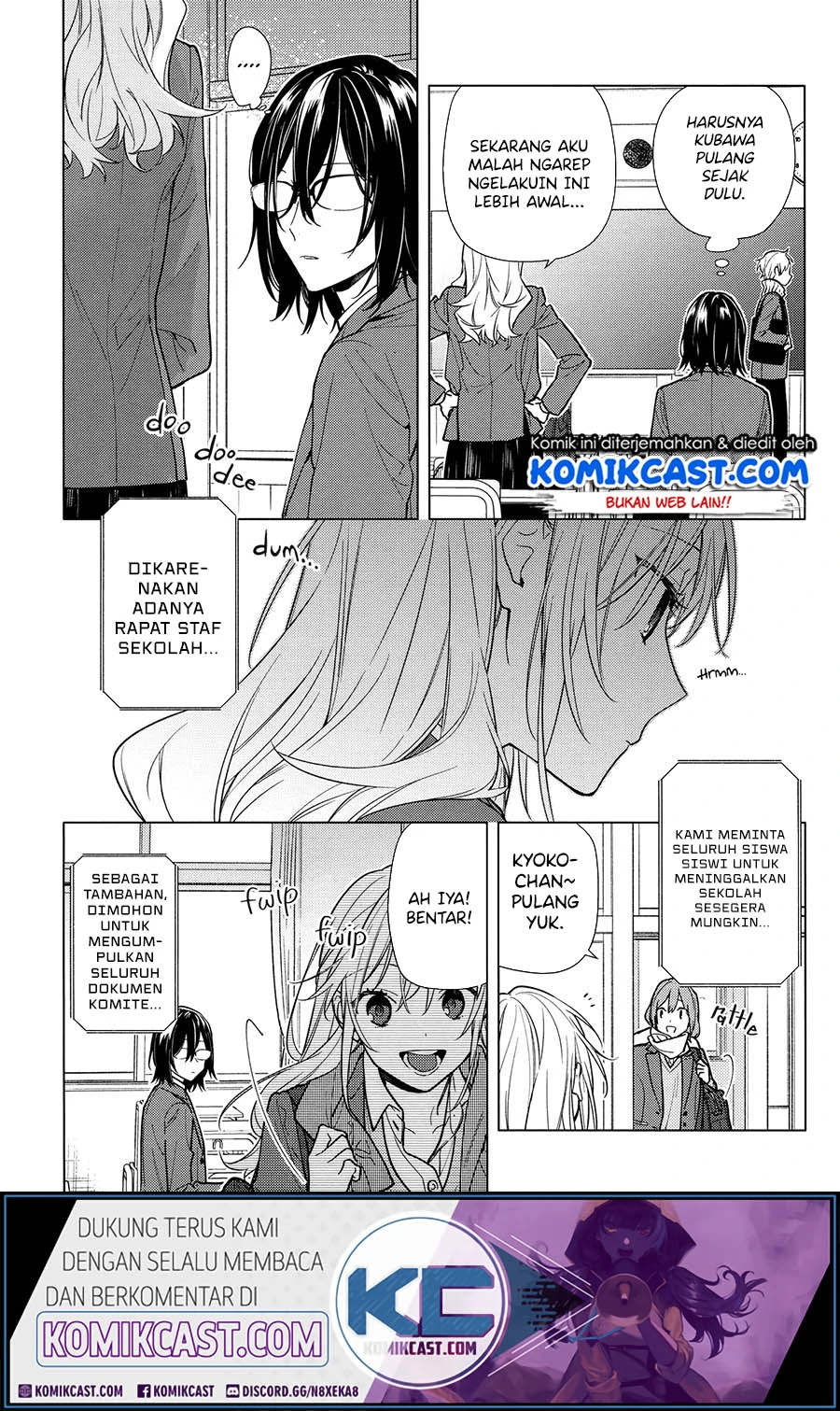 Halaman 13 — Horimiya Chapter 121