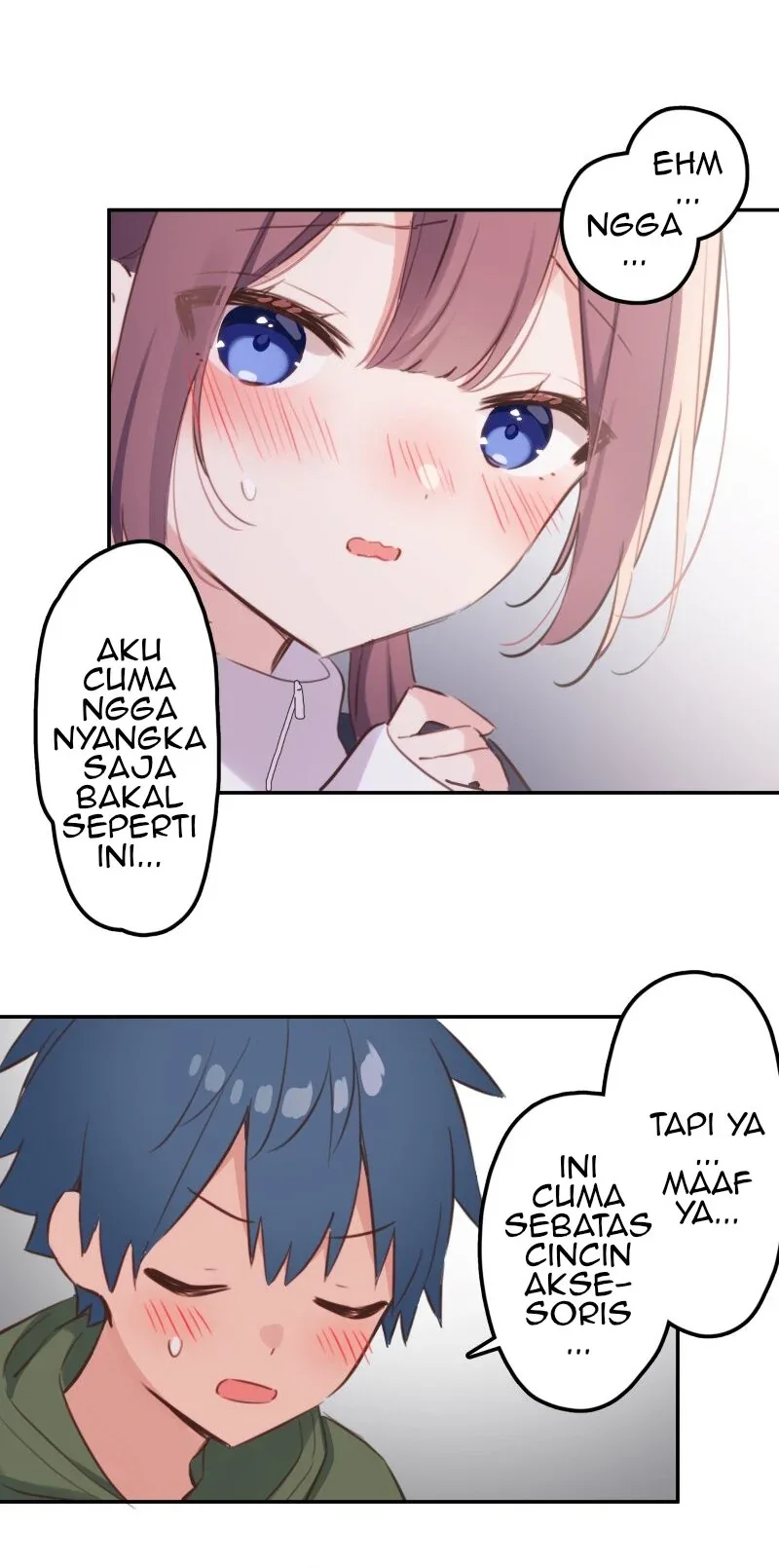 Halaman 11 — Waka-chan Is Flirty Again Chapter 189