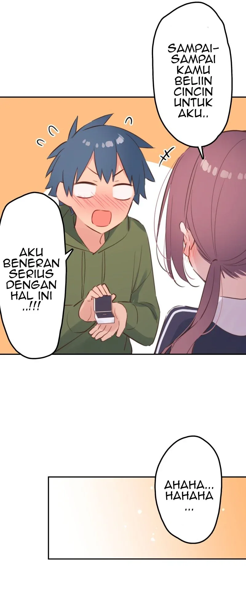 Halaman 17 — Waka-chan Is Flirty Again Chapter 189