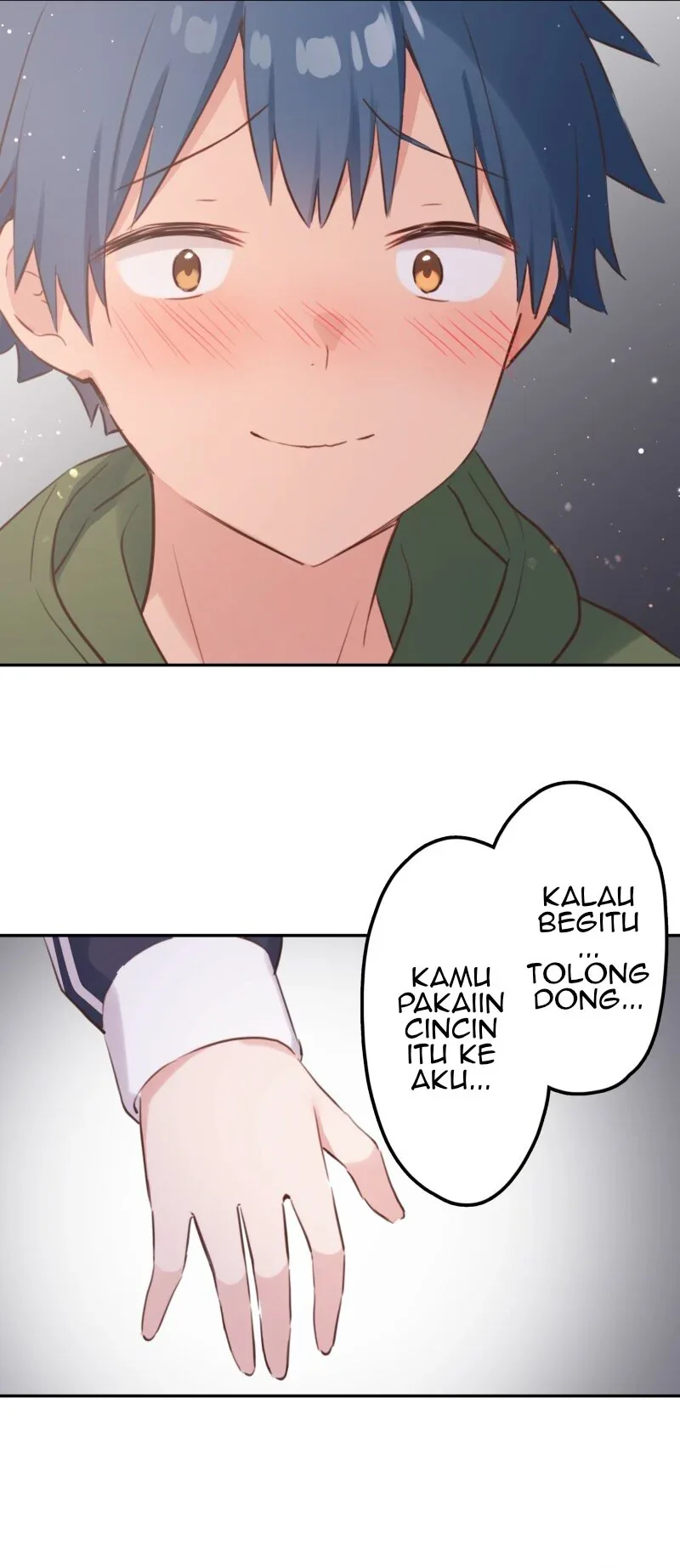 Halaman 19 — Waka-chan Is Flirty Again Chapter 189