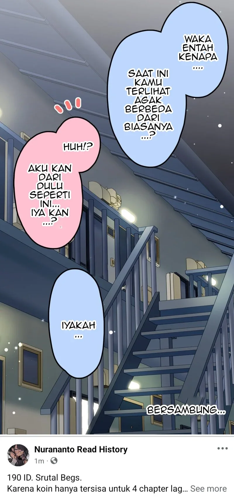 Halaman 36 — Waka-chan Is Flirty Again Chapter 189