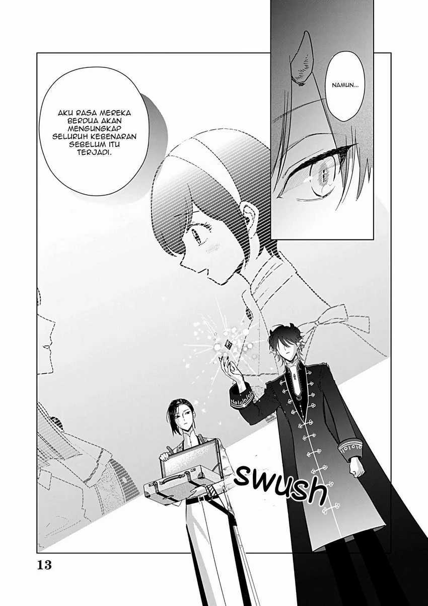 Halaman 10 — Akuyaku Reijou no Naka no Hito: Danzai sareta Tenseisha no Tame Usotsuki Heroine ni Fukushuu Itashimasu Chapter 25.2