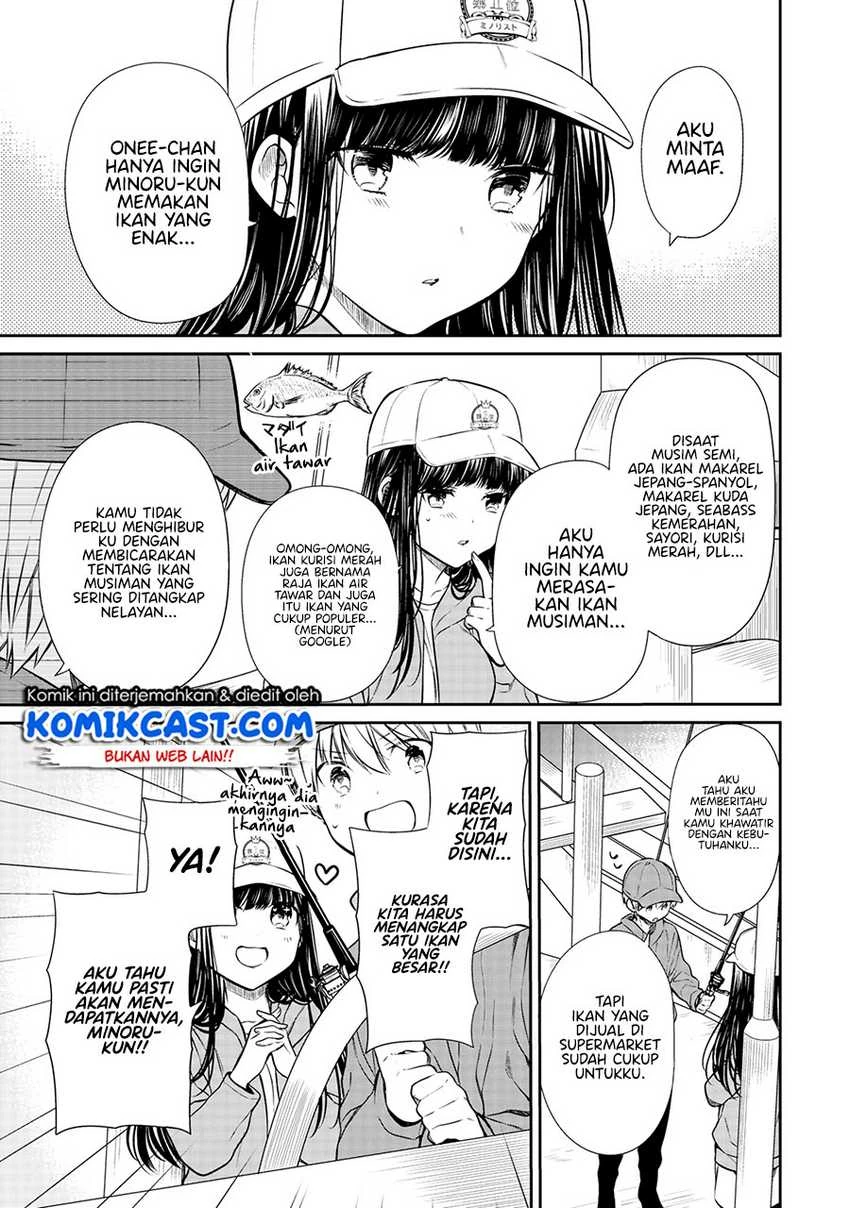 Halaman 4 — Danshi Koukousei wo Yashinaitai Oneesan no Hanashi Chapter 204