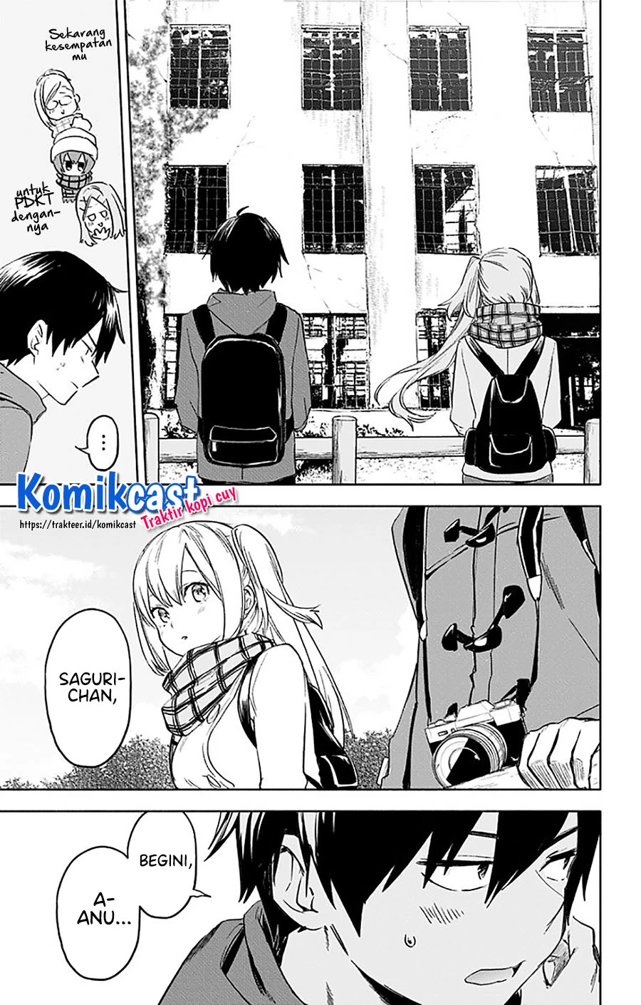Halaman 11 — Saguri-chan Tankentai Chapter 33
