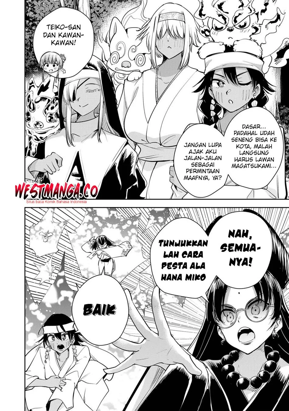 Halaman 7 — Sakigake no Hanamiko Chapter 77