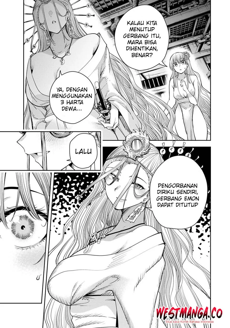 Halaman 9 — Sakigake no Hanamiko Chapter 77