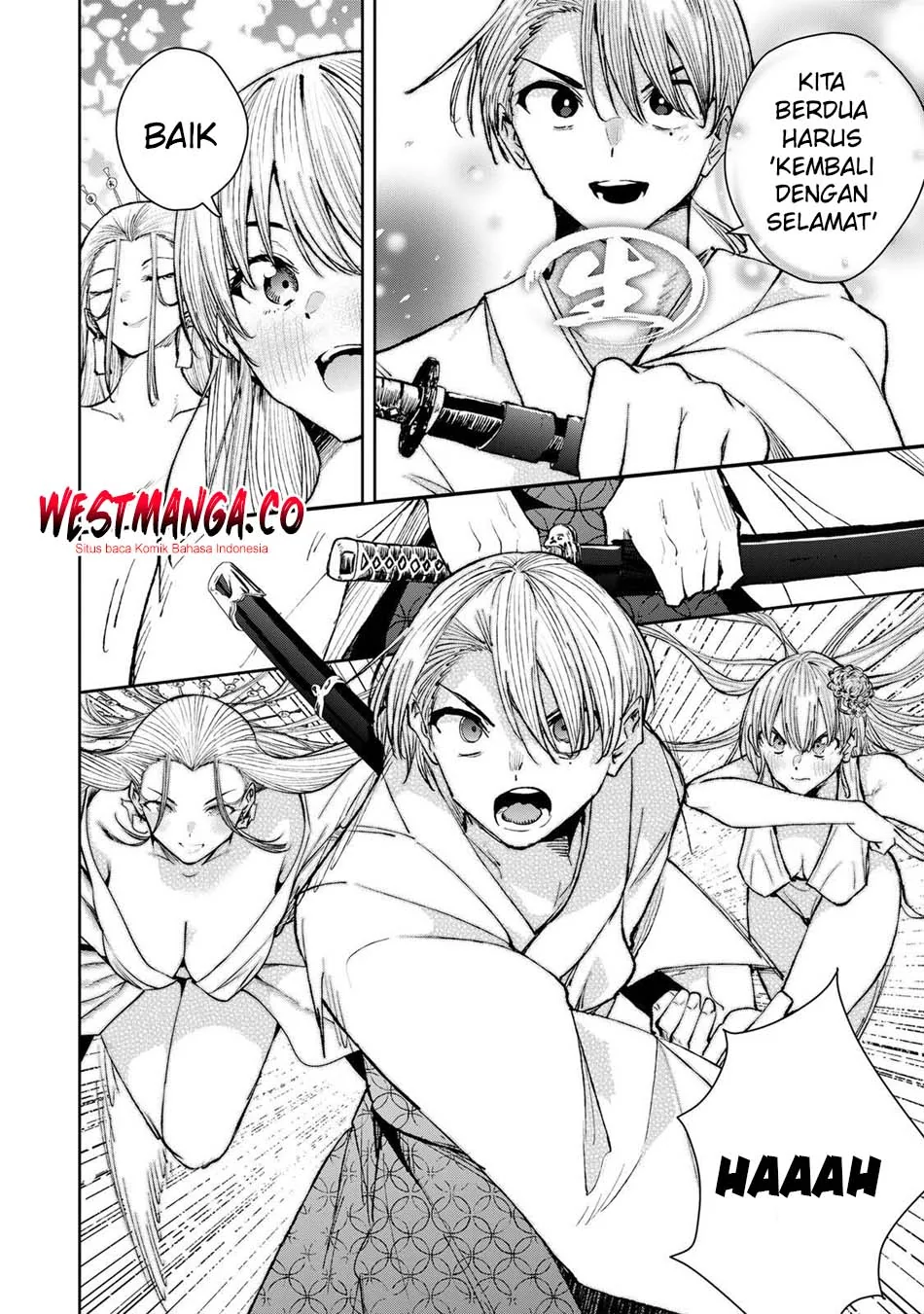 Halaman 18 — Sakigake no Hanamiko Chapter 77