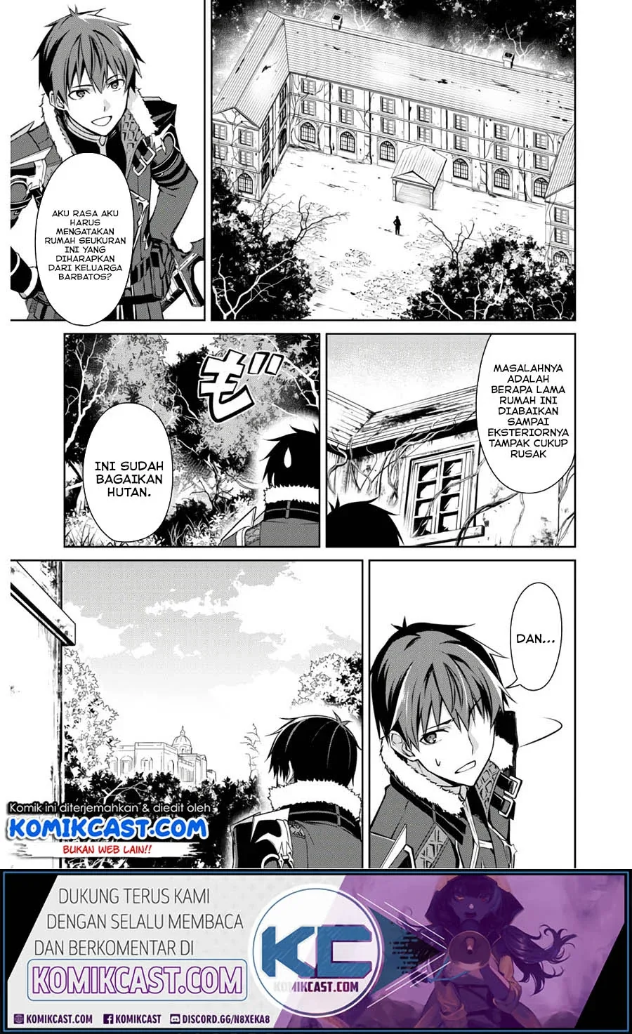 Halaman 18 — Boushoku no Berserk: Ore dake Level to Iu Gainen wo Toppa suru the Comic Chapter 32