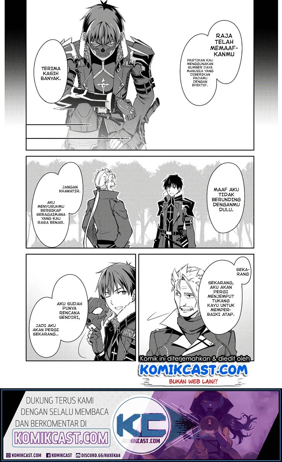Halaman 21 — Boushoku no Berserk: Ore dake Level to Iu Gainen wo Toppa suru the Comic Chapter 32
