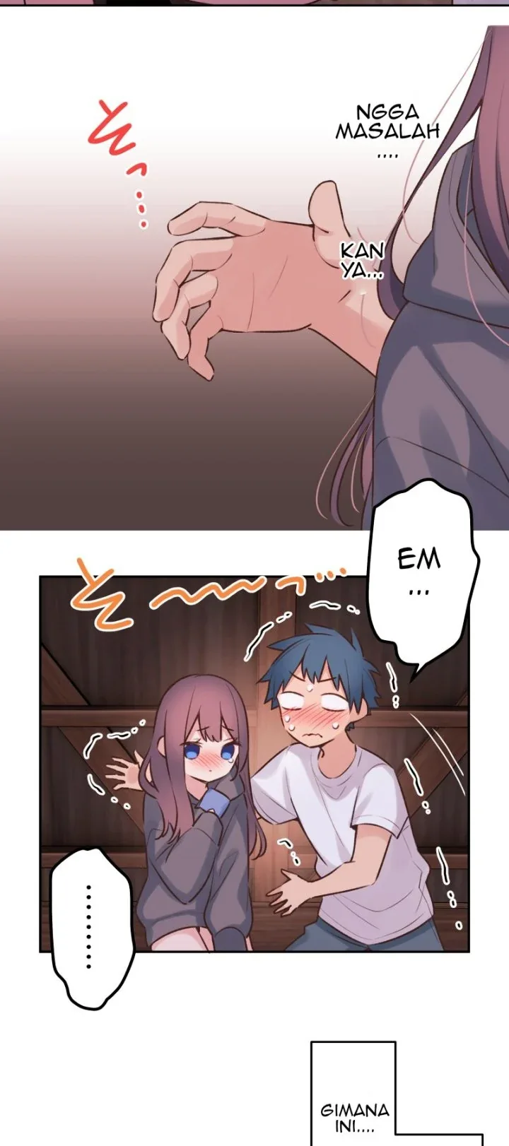 Halaman 8 — Waka-chan Is Flirty Again Chapter 89