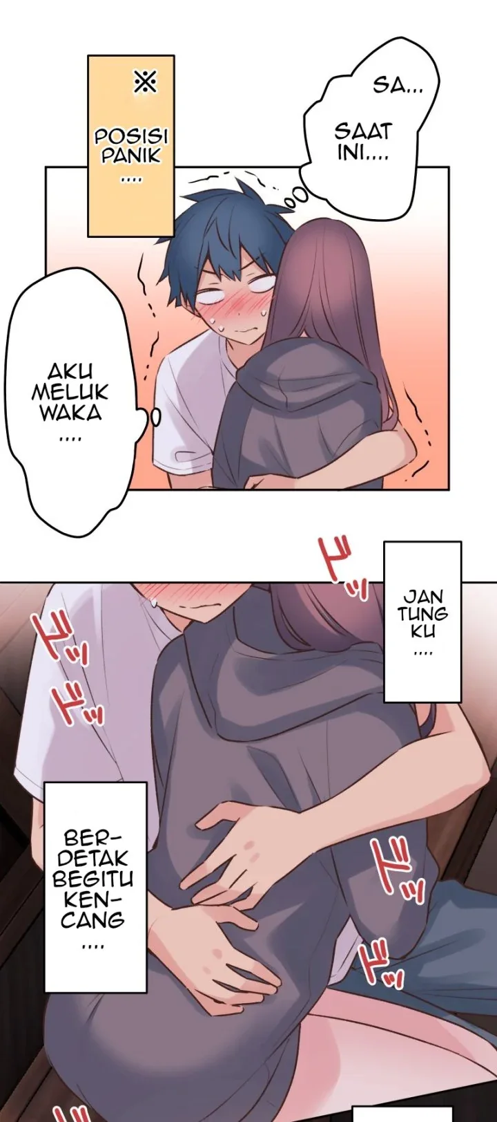Halaman 15 — Waka-chan Is Flirty Again Chapter 89
