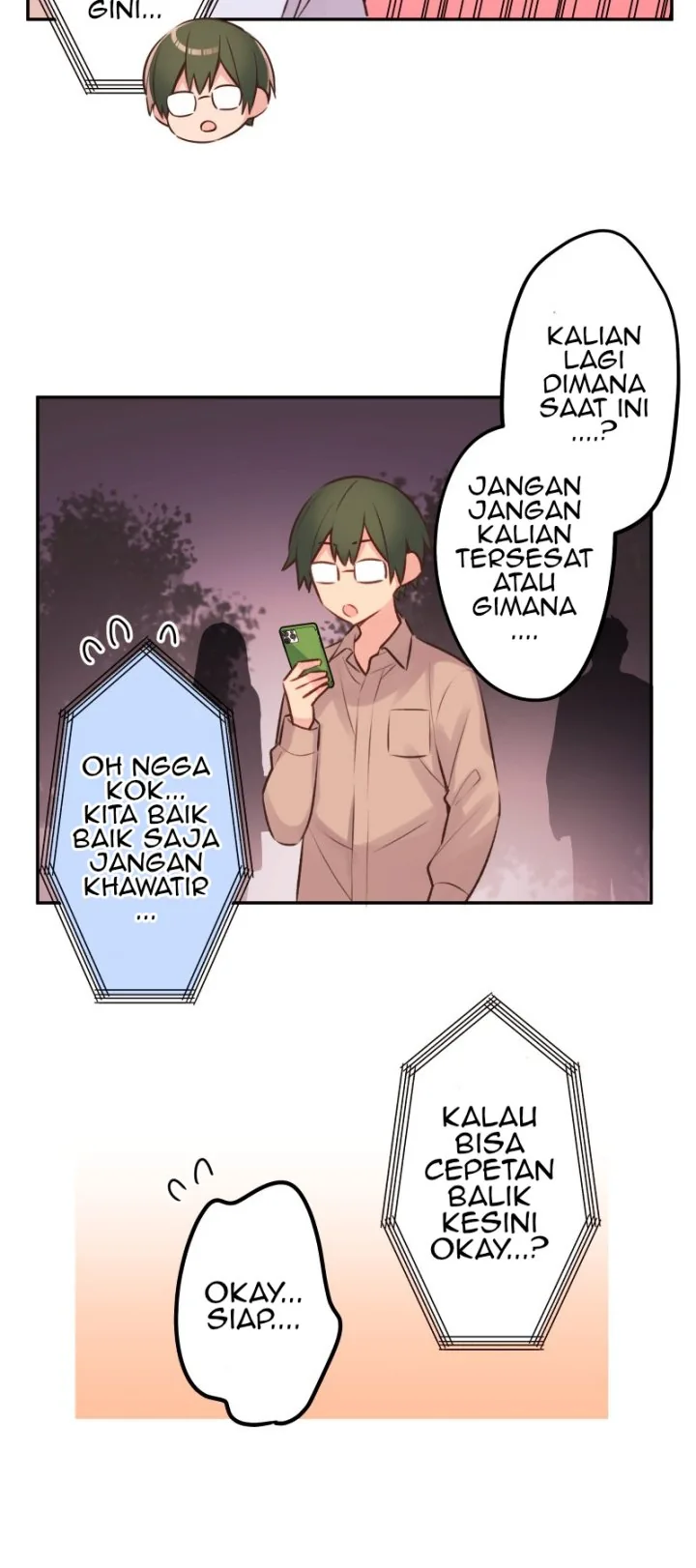 Halaman 21 — Waka-chan Is Flirty Again Chapter 89
