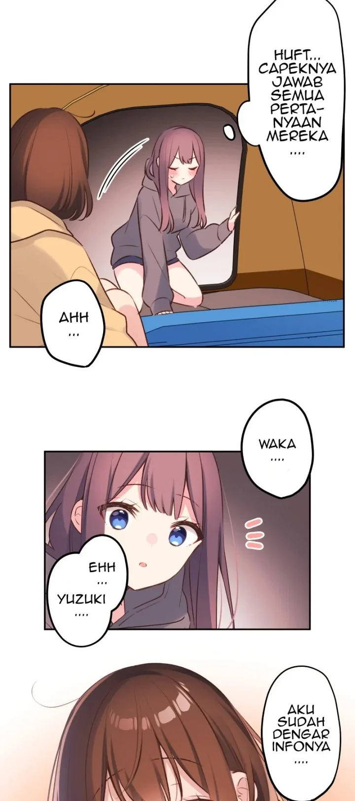 Halaman 36 — Waka-chan Is Flirty Again Chapter 89