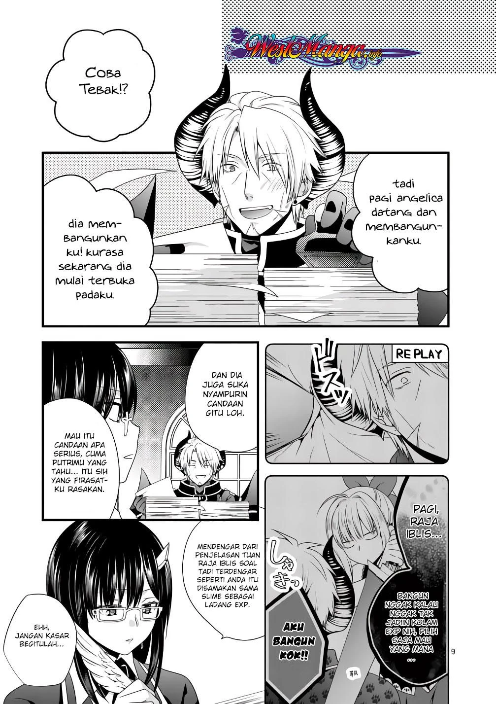 Halaman 7 — Maou desu. Onna Yuusha no Hahaoya to Saikon shita node, Onna Yuusha ga Giri no Musume ni Narimashita. @comic Chapter 9