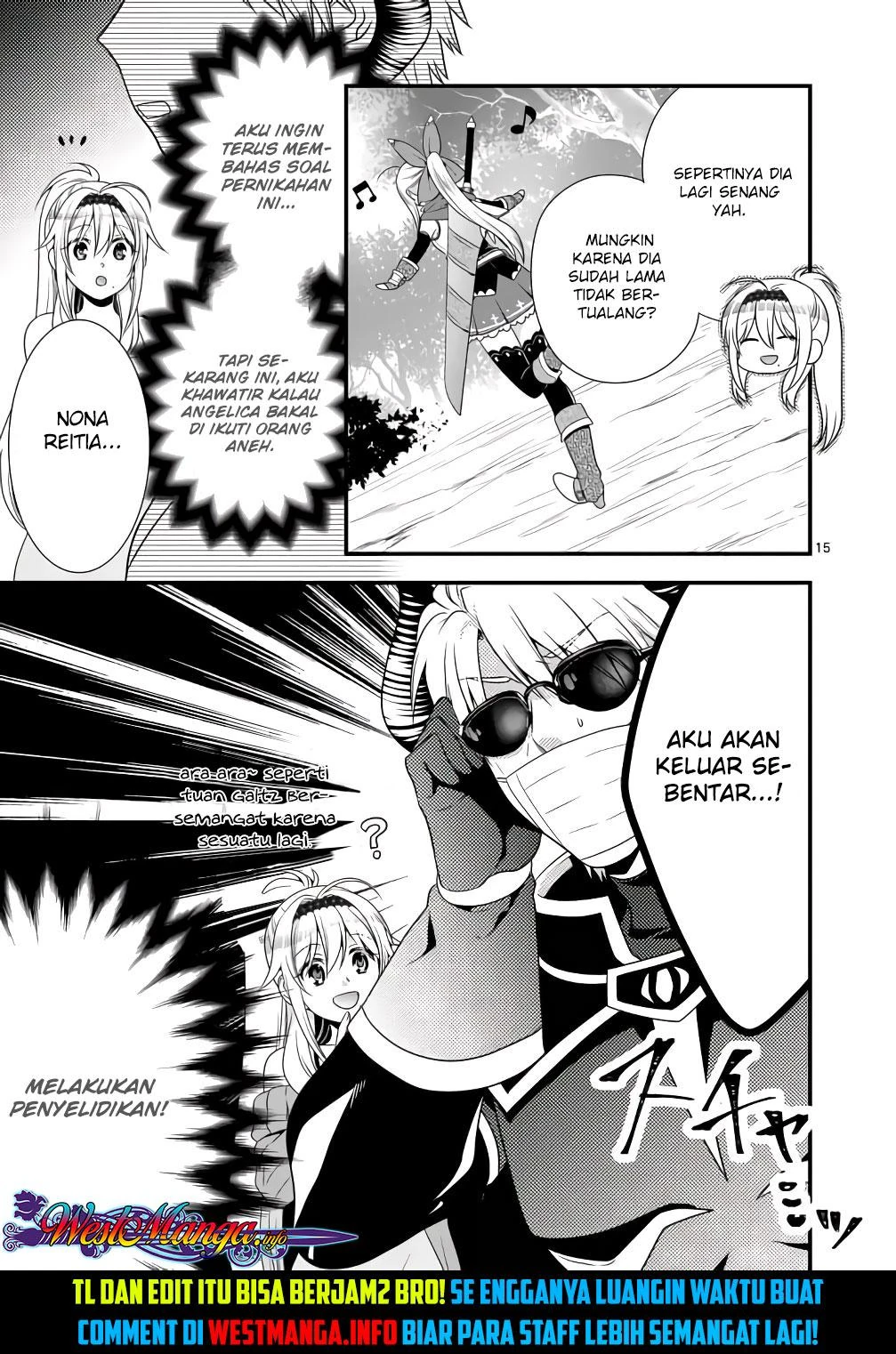 Halaman 13 — Maou desu. Onna Yuusha no Hahaoya to Saikon shita node, Onna Yuusha ga Giri no Musume ni Narimashita. @comic Chapter 9